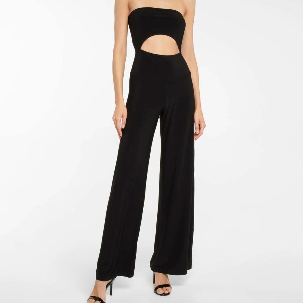 Norma Kamali Strapless Jumpsuit